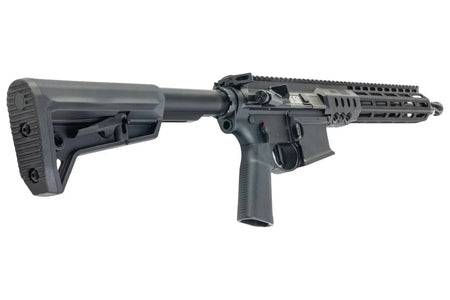 Lancer Tactical SOLGW Licensed MK1 CAR 11.5inch 5.56 MWS GBB Airsoft (by Toxicant) - Black (#TAAS)