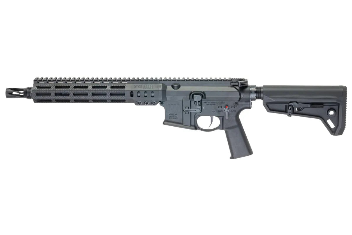 Lancer Tactical SOLGW Licensed MK1 CAR 11.5inch 5.56 MWS GBB Airsoft (by Toxicant) - Black (#TAAS)