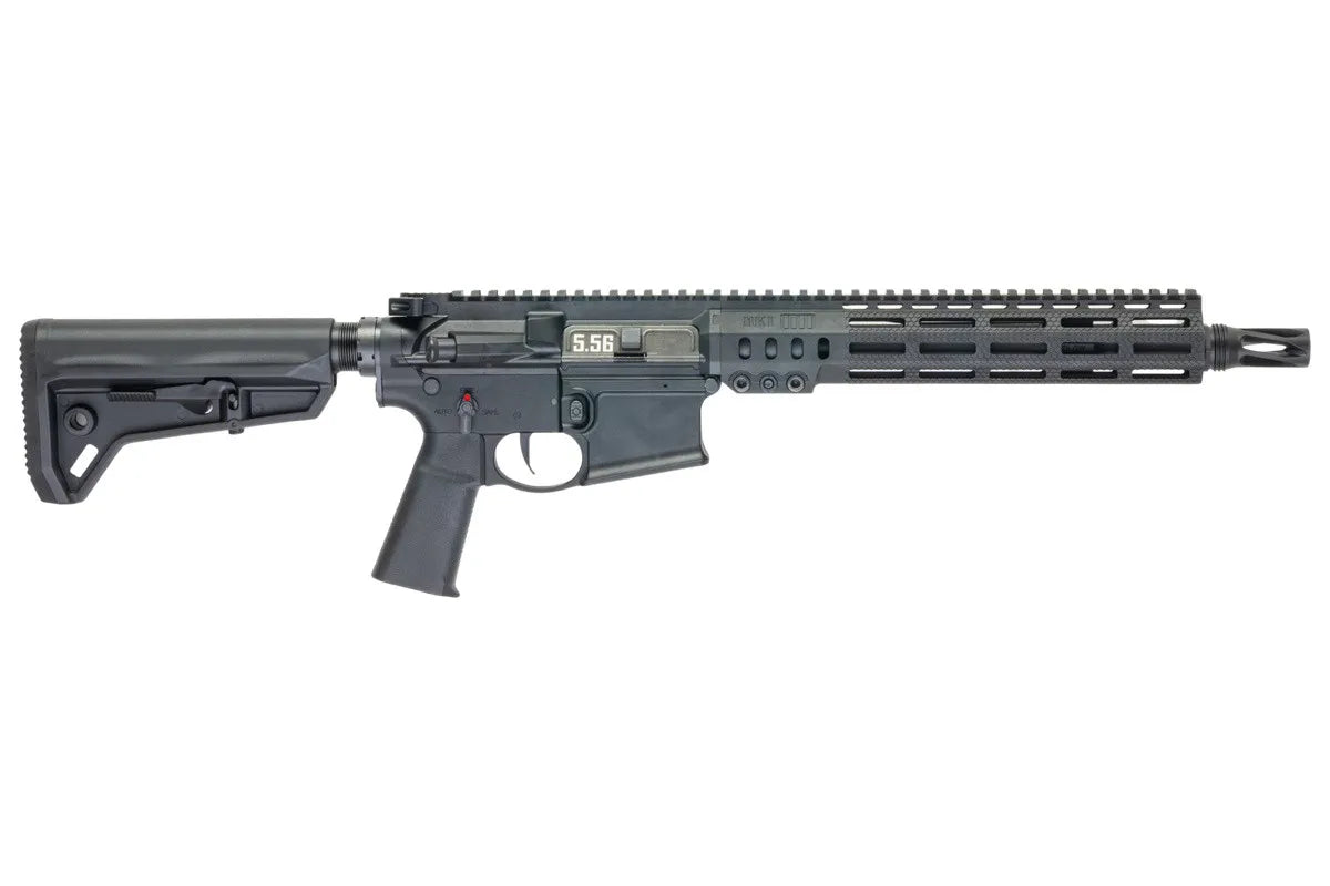 Lancer Tactical SOLGW Licensed MK1 CAR 11.5inch 5.56 MWS GBB Airsoft (by Toxicant) - Grey (#TAAS)