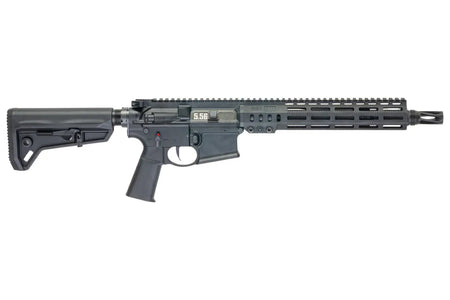Lancer Tactical SOLGW Licensed MK1 CAR 11.5inch 5.56 MWS GBB Airsoft (by Toxicant) - Grey (#TAAS)