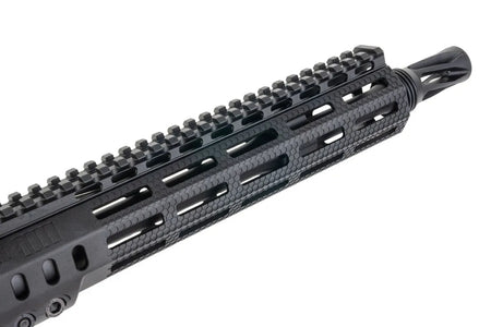 Lancer Tactical SOLGW Licensed MK1 CAR 11.5inch 5.56 MWS GBB Airsoft (by Toxicant) - Black (#TAAS)
