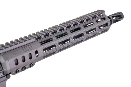 Lancer Tactical SOLGW Licensed MK1 CAR 11.5inch 5.56 MWS GBB Airsoft (by Toxicant) - Grey (#TAAS)