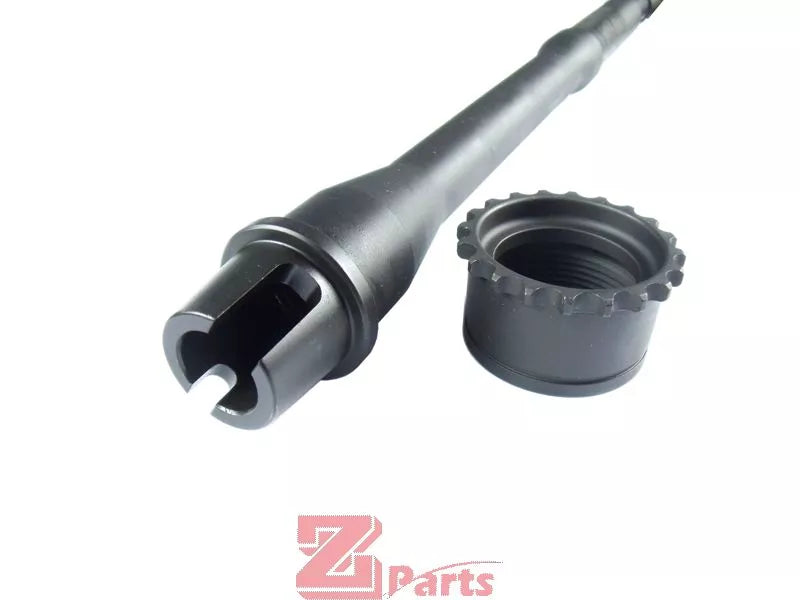 [Z-Parts] 14.5 inch Steel Outer Barrel Set[For Tokyo Marui M4 MWS GBB]