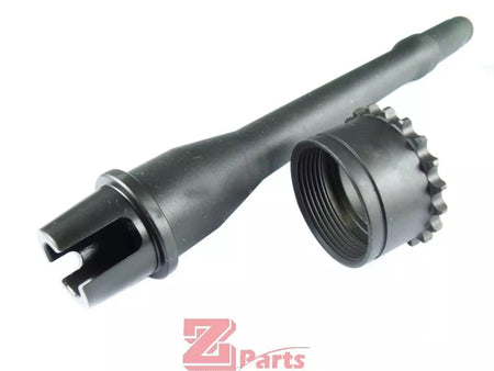 [Z-Parts] 10.5 inch Steel Outer Barrel Set[For Tokyo Marui M4 MWS GBB]