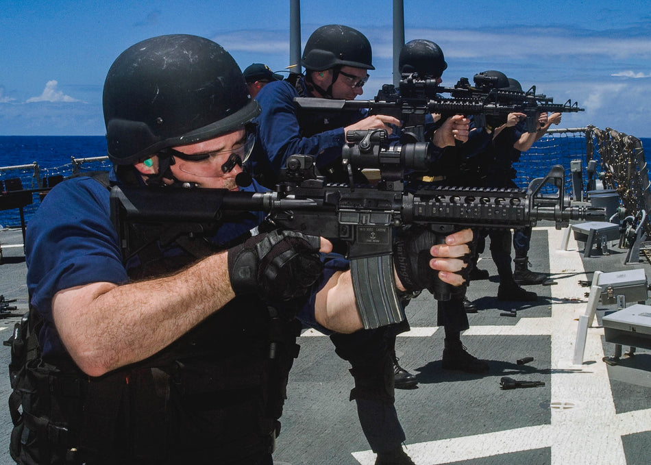 [MadDog] LMT Style Navy Seal Stock[For M4 / M16 AEG GBB Series][BLK]