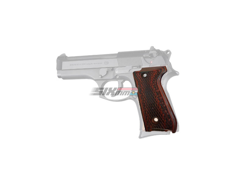 [mm] Rose Wood M9 Wooden Grip Cover[ Tokyo Marui / WE-Tech M9 GBB Series]