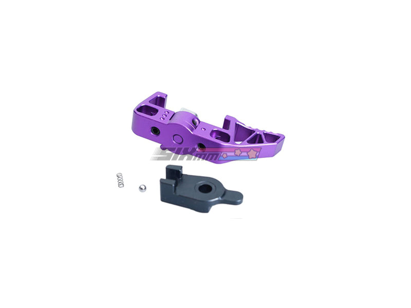 [5KU] Action Army AAP 01 GBB Airsoft Selector Switch Charge Handle [Type 3][Purple]