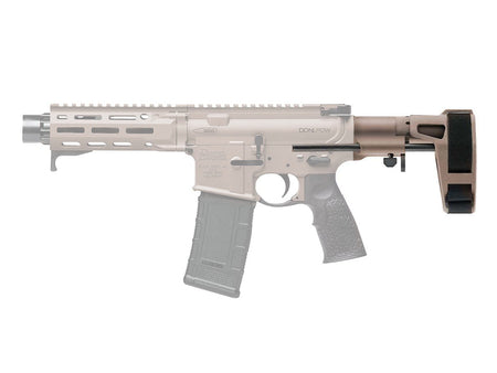 [MadDog] SB Retractable PDW Brace Stock[For Tokyo Marui M4 AEG Series][FDE]