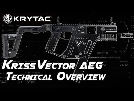 KRYTAC KRISS Vector Gen 2 AEG SMG Folding Stock Two-Tone