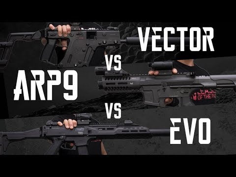 KRYTAC KRISS Vector Gen 2 AEG SMG Folding Stock Two-Tone