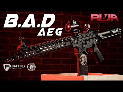 RWA Battle Arms Development SBR M4 AEG Rifle Black