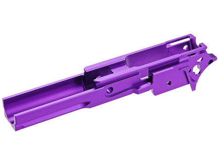 [5KU][Upgraded] 3.9inch CNC Aluminium Middle Frame[W/ Railed][Tokyo Marui HI-CAPA 5.1 GBB Series][2011 Marking][Red]