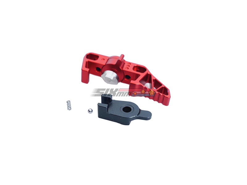 [5KU] Action Army AAP 01 GBB Airsoft Selector Switch Charge Handle [Type 3][Red]