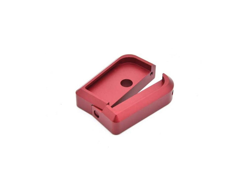 [AIP] CNC Puzzle Magazine Base [For Marui Hi-capa Series][RED]