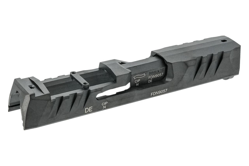 [Pro Arms] Stainless Steel Slide and Outer Barrel Set[For VFC Walther PDP GBB Series][BLK]