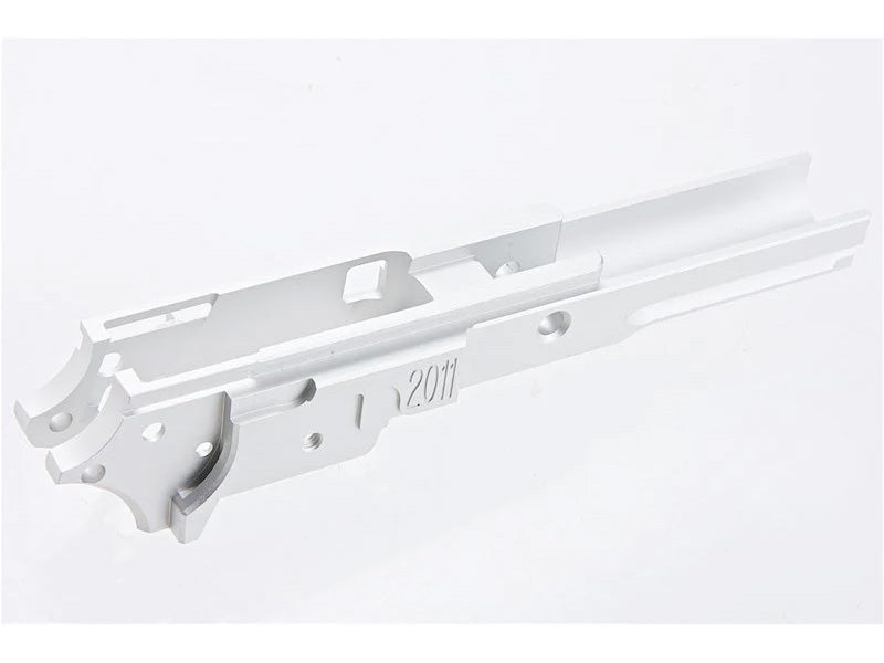 [5KU][Upgraded] 3.9inch CNC Aluminium Middle Frame[W/ Railed][Tokyo Marui HI-CAPA 5.1 GBB Series][2011 Marking][SV]