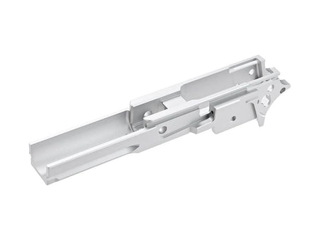 [5KU][Upgraded] 3.9inch CNC Aluminium Middle Frame[W/ Railed][Tokyo Marui HI-CAPA 5.1 GBB Series][No Marking][SV]