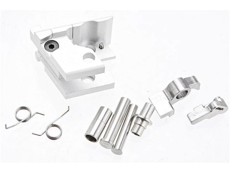 [5KU][Upgraded] 3.9inch CNC Aluminium Middle Frame[W/ Railed][Tokyo Marui HI-CAPA 5.1 GBB Series][No Marking][PUR]