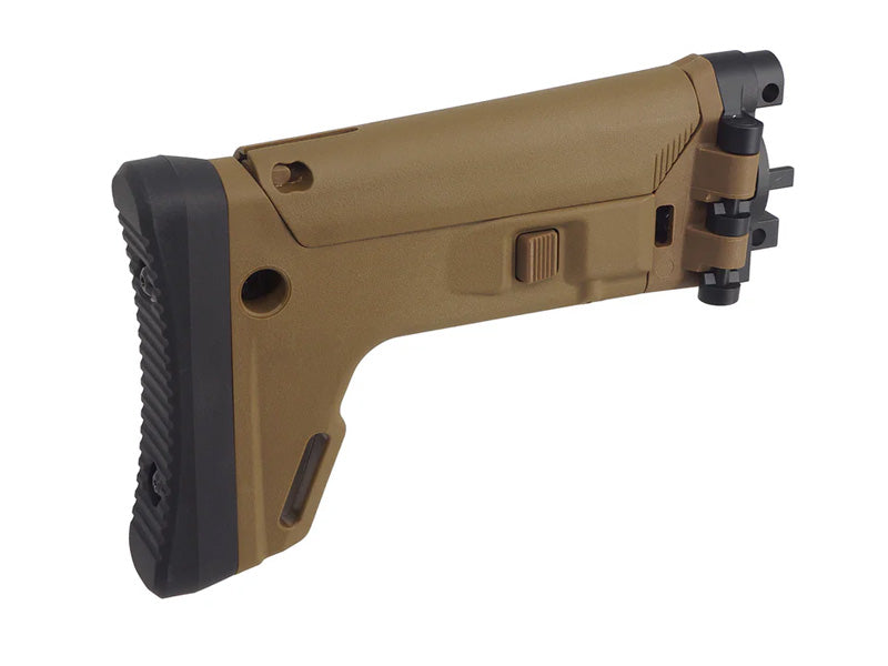 [5KU] ACR Style Retractable Stock [For CYMA MP5K Airsoft Series][TAN]