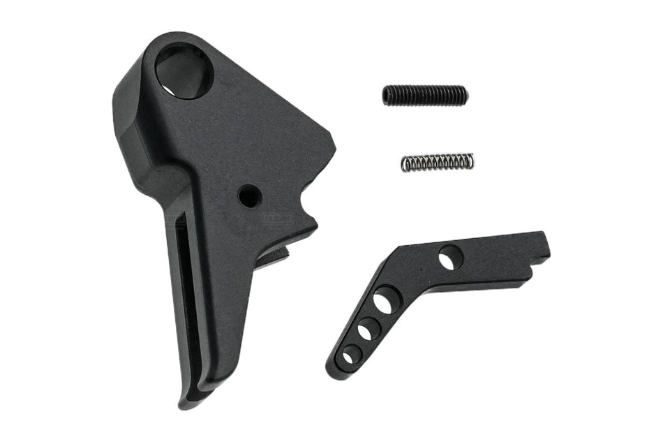 [TOP SHOOTER] CNC Aluminum Trigger [For Walther/VFC PDP GBBP TYPE A][BK]