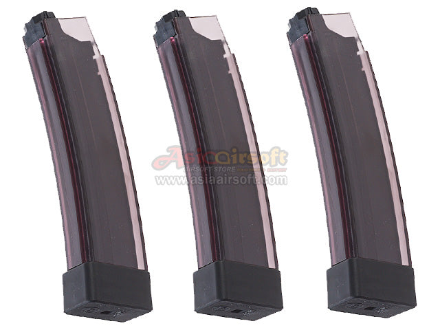[ASG] CZ Scorpion EVO3A1 Magazine[3pcs/Set][Smoky][75rds]