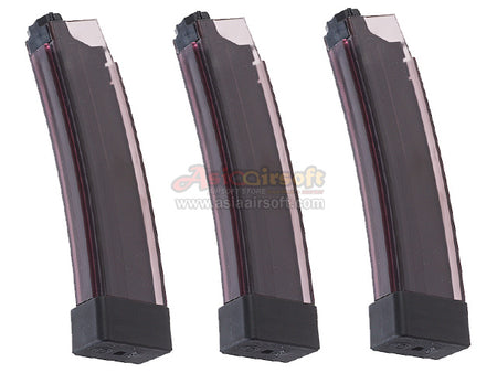 [ASG] CZ Scorpion EVO3A1 Magazine[3pcs/Set][Smoky][75rds]