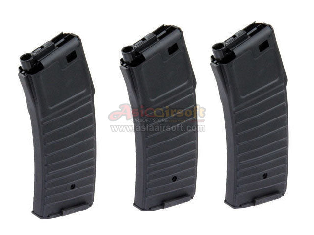 [Golden Eagle] Jing Gong HI-CAP Airsoft AEG Magazine[For PDW AEG Series][300rds][3pcs/Set]