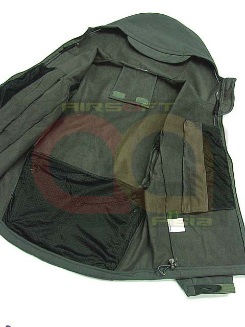 [IdiotTailor] TD Style Hoodie Shark Skin Hoodie Jacket [BLK] [Size: S]