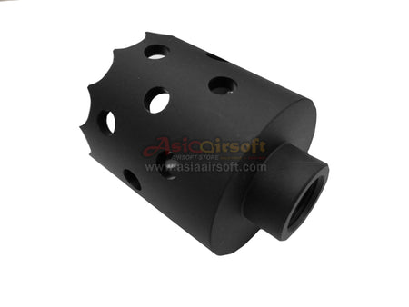 [Army Force] Airsoft Muzzle Brake/Flash Hider[Type 2][-14mm][BLK]