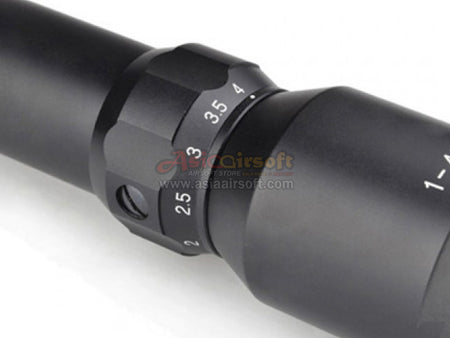 [AIM-O] 1-4x24 Tactical Magnifier Scope[BLK]