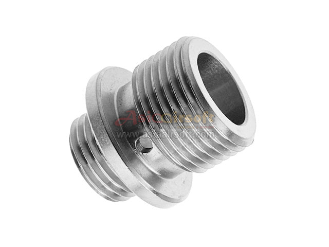 [Dynamic Precision] Stainless Steel Silencer Adapter[+11mm CW to -14mm CCW][SV]