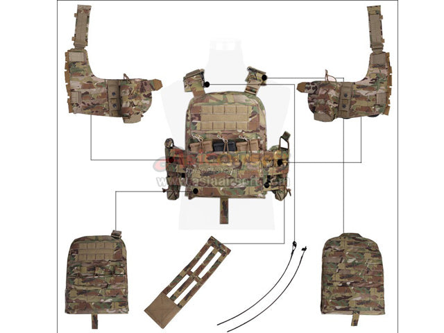 [Emerson][EM7435] CP Style CPC Tactical Vest[Genuine Multicam]