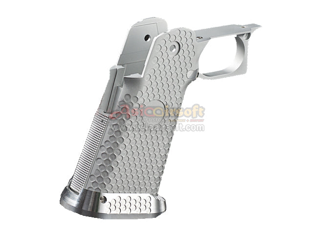 [Airsoft Surgeon] RWA Infinity CNC Aluminum Standard Logo Recess Grip Set[SV]