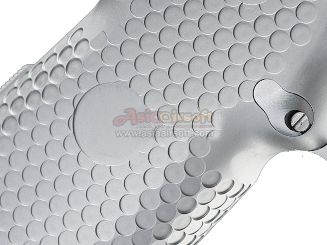[Airsoft Surgeon] RWA Infinity CNC Aluminum Standard Logo Recess Grip Set[SV]