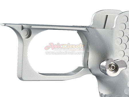 [Airsoft Surgeon] RWA Infinity CNC Aluminum Standard Logo Recess Grip Set[SV]