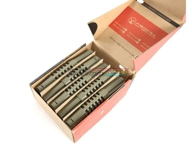 [ARES] Amoeba 140 rds Magazines for M4/M16 AEG [5pc][1box] [DE]