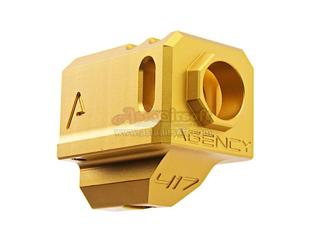 [RWA] Agency Arms 417 Compensator[-14mm][CCW][GLD]