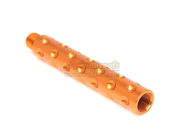 [SLONG] Aluminum extension barrel[Type A][-14mm CCW[117mm][Orange Copper]