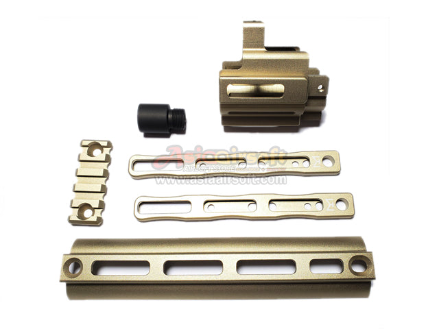 [Airsoft Artisan] SCAR M-LOK Adapter Kit Set[DE][For VFC/WE-Tech SCAR GBB Series]