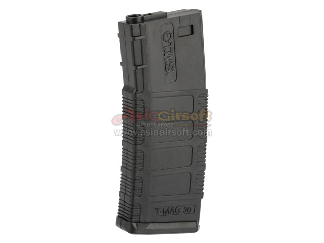 [King arms] T Mag ABS M4 Mid-Cap AEG Magazine[140rds][BLK]