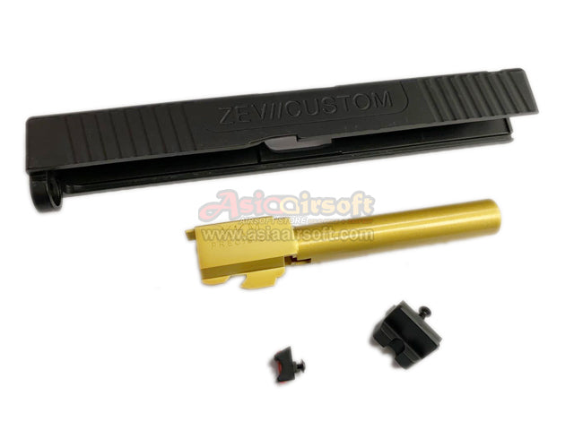 [Bell][BELL751P] ZEV Slide Compact Slide[Black][For Tokyo Marui GLOCK 17 GBB Series]