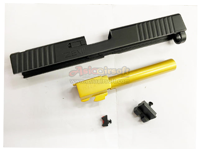 [Bell][BELL751P] ZEV Slide Compact Slide[Black][For Tokyo Marui GLOCK 17 GBB Series]