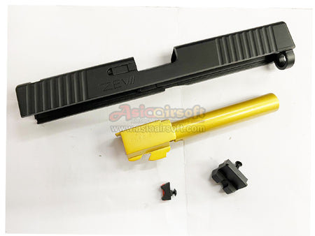 [Bell][BELL751P] ZEV Slide Compact Slide[Black][For Tokyo Marui GLOCK 17 GBB Series]