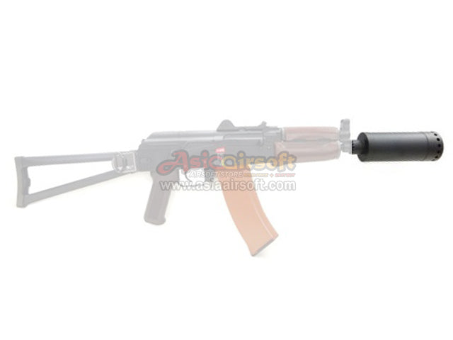 [Army Force] DTK PUTNIK Dummer Silencer[-14mm CCW/+24mm CW][BLK]