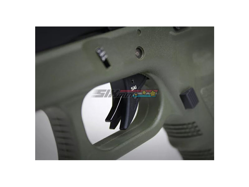 [Guns Modify] Aluminum Trigger [For Tokyo Marui G17/18/26 GBB Airsoft] [ver.3 / SA Style][BLK]
