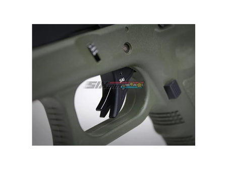 [Guns Modify] Aluminum Trigger [For Tokyo Marui G17/18/26 GBB Airsoft] [ver.3 / SA Style][BLK]