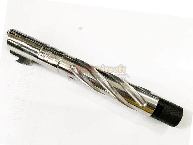 [Maddog] Tornado SS Threaded Outer Barrel w/Suppressor adapter[For Tokyo Marui Hi-Capa 5.1 GBB Series][.45 marking][SV]