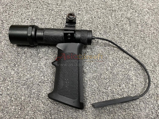 [Maddog] Old School Delta Force CAG Gangster Grip W/ 6P Flashlight Set[BLK]
