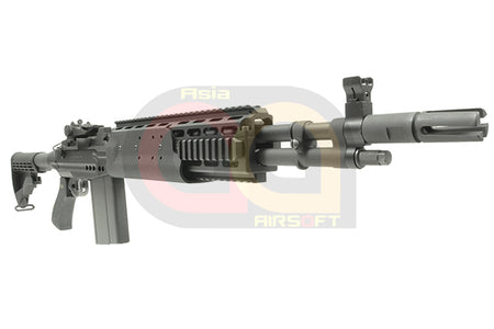 [WE] M14 EBR Mod 1 Open-bolt Gas Blow Back Rifle With Marking [BLK]