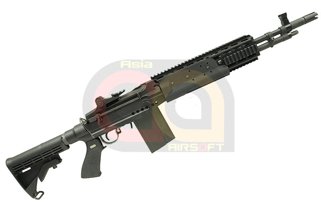 [WE] M14 EBR Mod 1 Open-bolt Gas Blow Back Rifle With Marking [BLK]